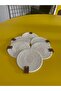 Cream Color Coasters Set of 6, Washable, Ironable, Cotton Rope Coasters, Jute - 2