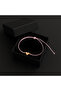 2-Pack of Gold Heart-Shaped Pink Rope Lucky Anklets - Does Not Tarnish - 3