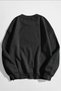 Los Angeles California Sweatshirt - Black Printed Oversize Winter Thick Cycling Yala - 2