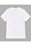 Cherrıes Cosmos Printed Single Jersey White T-Shirt - Oversize Crew Neck T-Shirt - 2