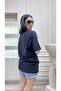 Good Luck T- Shirt - Printed Smoked Oversize T-Shirt - 4