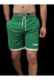 Men's Gray Basketball Football Striped Shorts Fitness Sports Workout Running Bermuda - 2