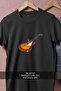 Oversize Acoustic-Electric Guitar Design Unisex T-Shirt - 2