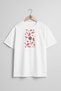 Oversize Watermelon Pieces Chest Design Unisex T-Shirt