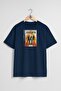 Oversize Charlienin Angels Chest Design Unisex T-Shirt