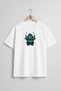 Oversize Mecha Octopus Diver Unisex T-Shirt with Diver Chest Design