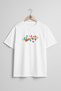 Oversize Mathematics Numbers Numbers Chest Design Unisex T-Shirt