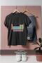 Oversize Chemistry Periodic Table - Unisex T-Shirt with Ruler Design
