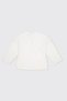 Baby Girl Long Sleeve Ecru T-Shirt - 2