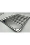 6-Piece Stainless Steel Silver Baton Tray, Tea and Coffee Presentation Tray, Decorative Serving Tray - 4