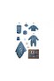 100% Organic Cotton 10-Piece 4-Season Convenient Gift Hospital Discharge Set - 3