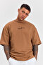 Comfortable Fit T-Shirt with Back Print Detail 36090Wyz