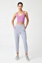 Women's Gray High Waist Jogger Sweatpants Joggers