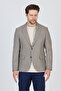 Martinelli Men's Mink Small Patterned Polyviscose Fabric Sports Blazer Jacket