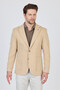 Feniks Men's Mink Half Lining Bag Pocket Cotton Blended Lycra Slimfit Sports Blazer Jacket - 4