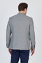 Martinelli Men's Dark Navy Blue Small Patterned Polyviscose Fabric Sports Blazer Jacket - 4
