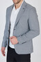 Martinelli Men's Black Small Patterned Polyviscose Fabric Sports Blazer Jacket - 2