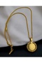 Steel Necklace Gold Appearance Luxury Non Tarnish Stainless Gold Steel Necklace - 2