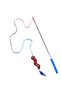 Wormy Cat Fishing Rod - Sound Plush Toy, Natural Matatabi Content - 8