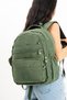 Klinkır School Bag with Pen Holder and Gorilla Keychain Gift High School Middle School School Bag Women's Backpack - 4