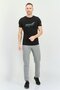 Men Sportswear Fit Short Sleeve Outdoor T-Shirt, Black - 3