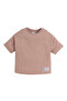 Boys Cotton Interlock Tee & Shorts Set – Khaki - 2