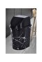 Decorative Marble Look Trash Can – Aesthetic and Functional - 2