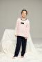 Red White Heart Pattern Cotton Crew Neck Knitted Pajamas Suit25241122 - 6