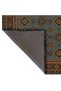 Mosso Gray Gray Theme Traditional Motifs Patterned Woven Base Vintage Decorative Carpet Mosso173Grey - 5