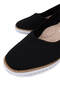 Women's Leather & Textile Black High Heels - 3