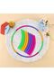 Hula Hoop for Kids, 60cm Lightweight Exercise Ring, Detachable Design, Colorful Fitness Equip - 5