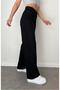 Black School Pants Palazzo Wide Leg High Waist Trousers