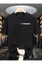 Face the Future Printed Oversize Crew Neck T-Shirt
