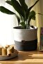 Toy Basket, In-Cabinet Organizer, Wicker Flower Pot, Multi-Purpose Cord Rope Woven Basket - 6