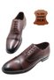 Men's Quality Suitable for Suits Khaki Leather Casual Shoes