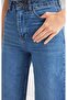 Forewer////////Women's High Waist 5% Lace Flexible Jean Palazzo Pants - 2