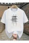 Graphic Printed Oversize Crew Neck T-Shirt