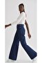 Forewer////////Women's High Waist 5% Lace Flexible Jean Palazzo Pants - 3