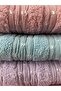 Pearl Pattern 3-Piece Hand and Face Towel Set – 50X90 cm 100% Cotton, Soft Textured, Patterned - 2