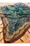 Ethnic 110 X 110 cm Pareo Scarf Shawl Paisley 1757089