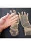 Miva Shimmering Tulle Long Children's Gloves Skin Color