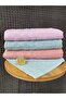 Pearl Pattern 3-Piece Bath Towel Set – 100X150 cm 100% Cotton, Soft Textured, Patterned. - 3
