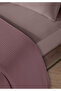 100% Natural Cotton 4 Layer Muslin Luxury Single Pique Set Dusty Rose160X230Cm - 3