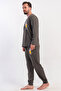 Cotton Men's Long Sleeve Pajama Suit, 504056 - 2