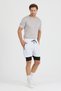 Men's Quick Dry Feature Training Astroturf Fitness Short Leggings Sports Shorts - 6