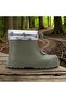W10323 Mendi Khaki Dino, Unisex Children's Rain Boots, Non-Slip Sole, Waterproof - 2