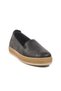 Black Genuine Leather Women's Casual Shoes F-2036 Z