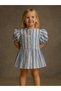 Girl's Striped Shirt Dress - 3