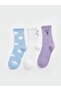 Lcw Printed Women's Socks 3-Pack (W5)