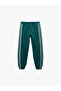 Cotton Elastic Waist Pocketed Fleece-Lined Jogger Sweatpants - 3